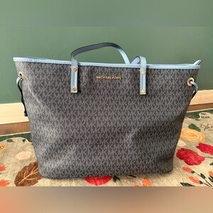 Michael Kors Blue Signature Tote